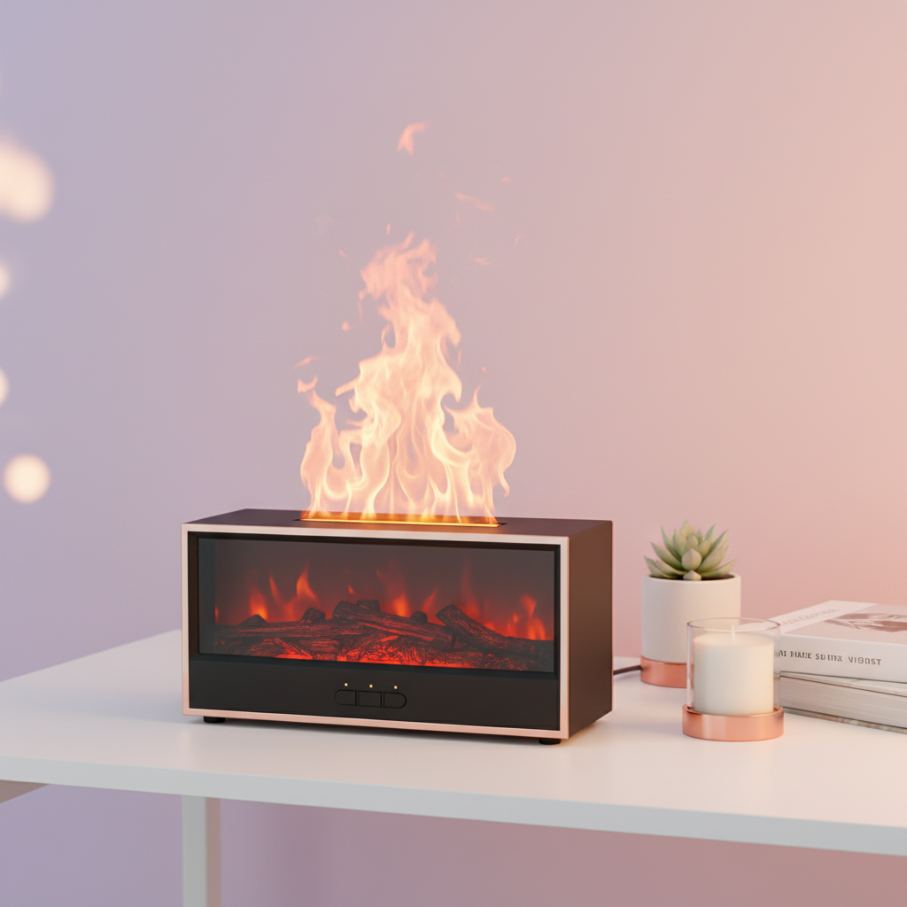 Fireplace diffuser bureau Gen Z
